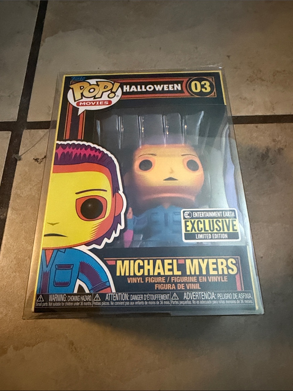 Funko Michael Myers Pop! Vinyl - Yellow & Blue Exclusive